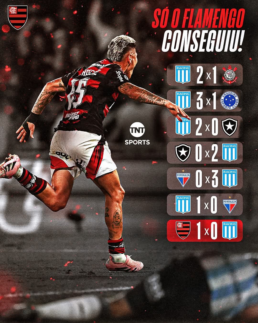 Só o Flamengo 