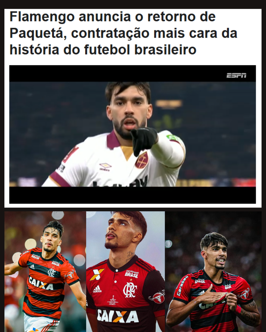 paqueta é nossooo