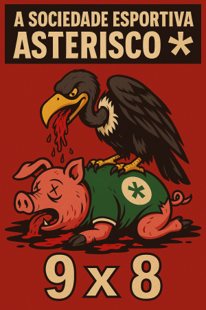 9x8: Flamengo suplanta a Sociedade Esportiva Asterisco ✳️