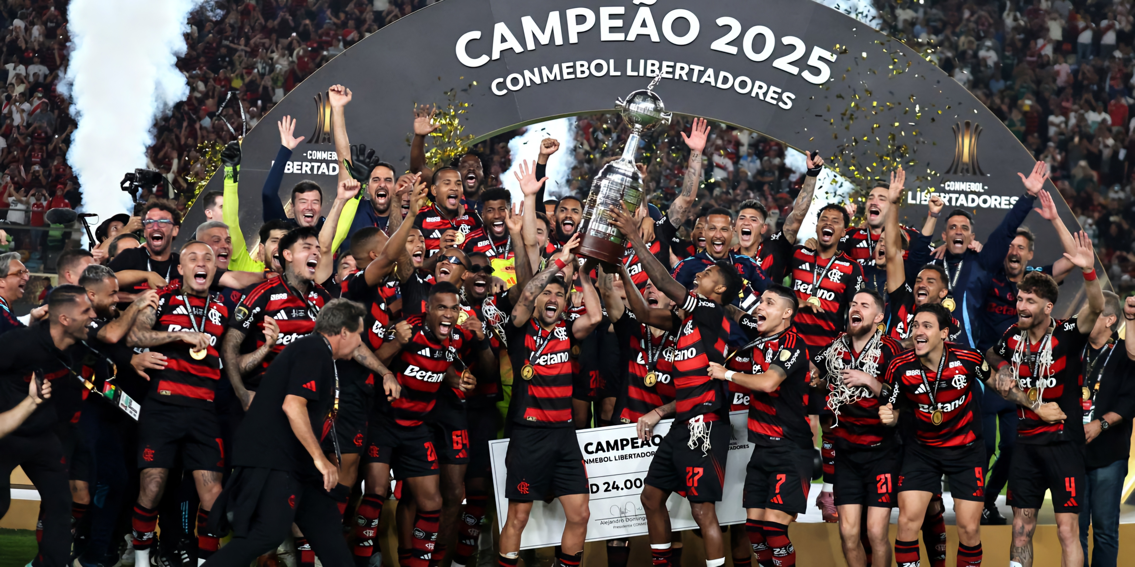 FLAMENGO TETRACAMPEÃO DA LIBERTADORES!!!