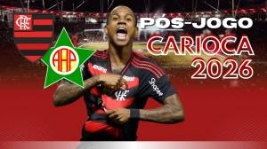 FLAMENGO 1 X 1 PORTUGUESA - PÓS-JOGO