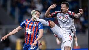 BAHIA VENCE FLAMENGO QUE PERDE LIDERANÇA DO BRASILEIRO!!!