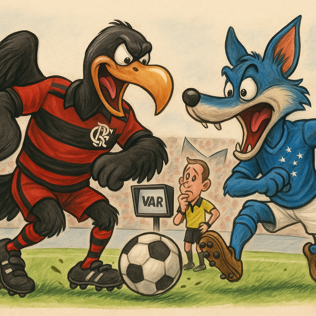 O BATE-BATE DO CRUZEIRO E A BENEVOLÊNCIA FLAMENGA